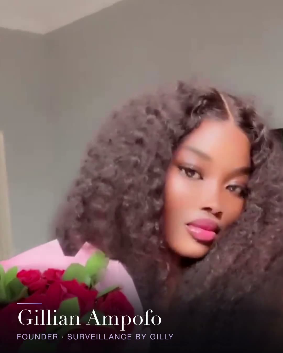 Gillian Ampofo, founder of Surveillance by Gilly